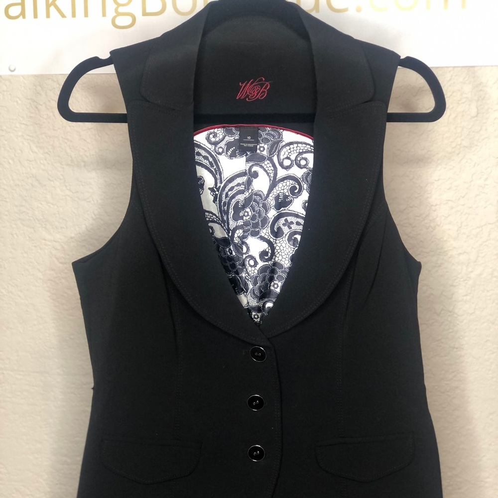 White House Black Market Vest